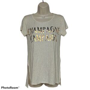 Miami Champagne Campaign Spellout T-Shirt XS